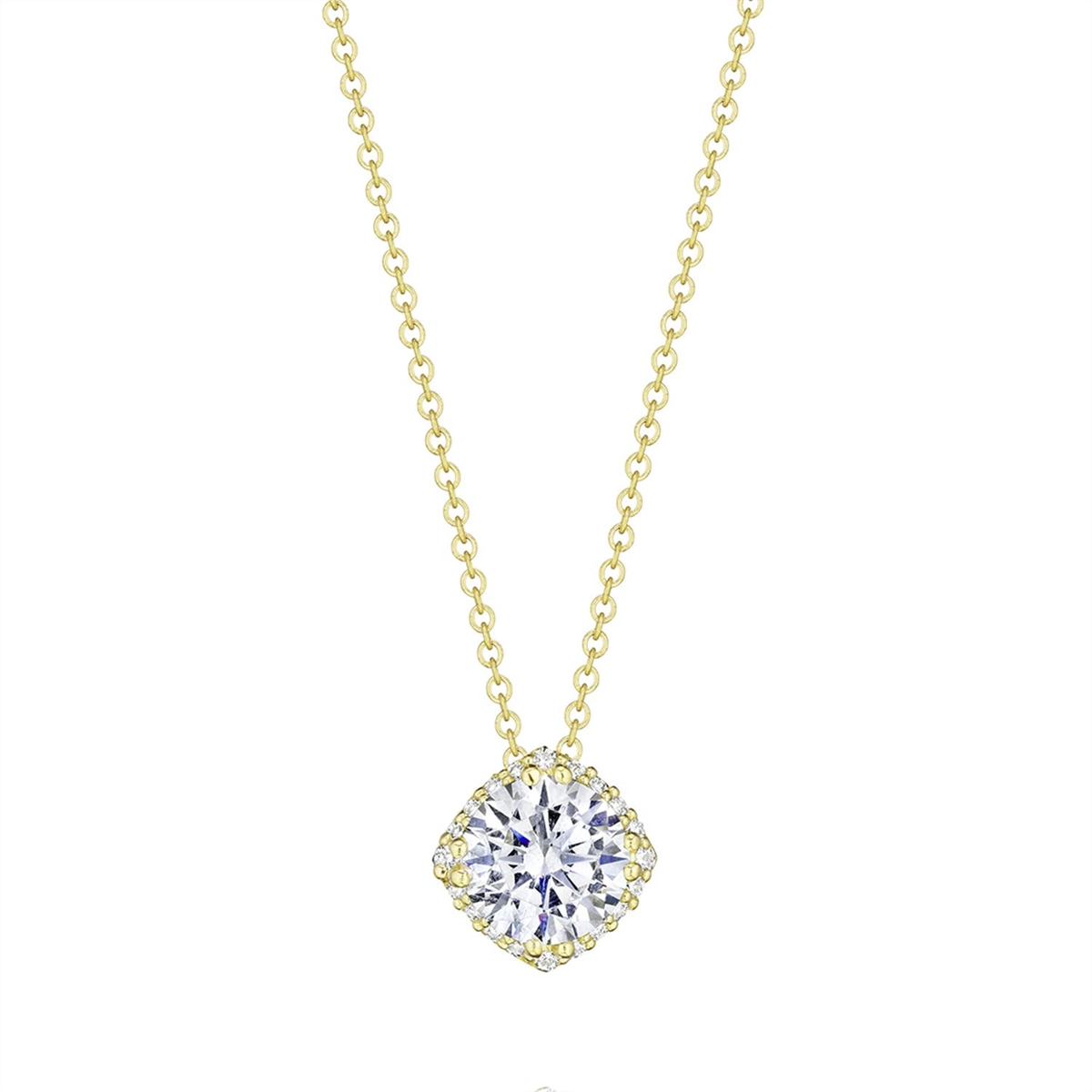 Tacori Necklaces in Yellow Gold containing Diamond FP 643 7.5 FY