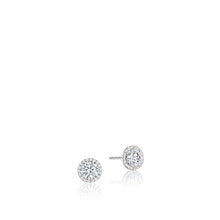 Tacori Earrings in White Gold containing Diamond FE 670 5 FW