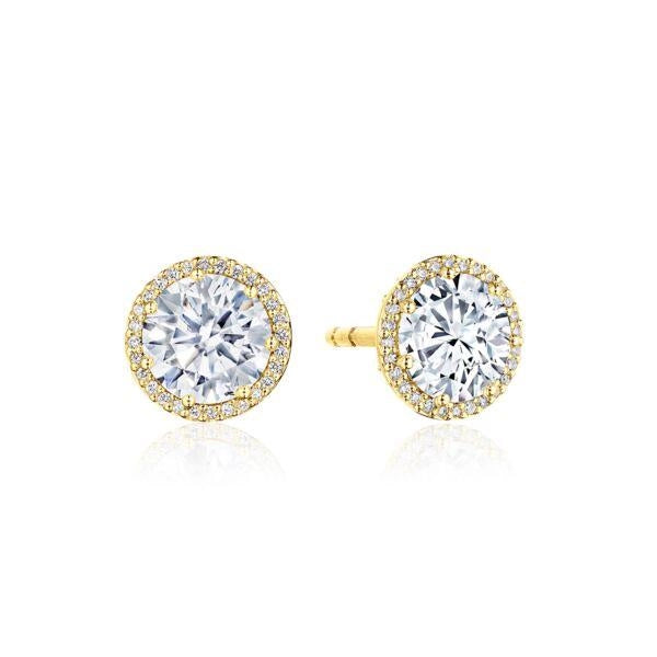 Tacori Earrings in Yellow Gold containing Diamond FE 670 5.5 FY