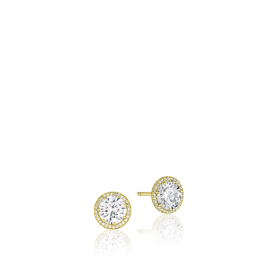 csv_image Tacori Earring in Yellow Gold containing Diamond FE 670 6.5 FY