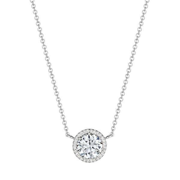 Tacori Necklaces in White Gold containing Diamond FP 670 5.5 FW