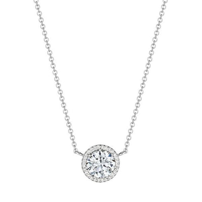 Tacori Necklaces in White Gold containing Diamond FP 670 6 FW