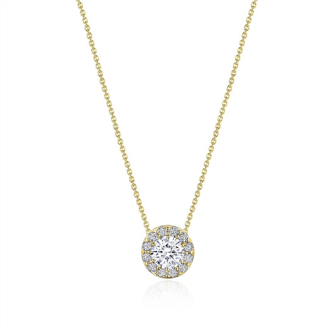 Tacori Necklaces in Yellow Gold containing Diamond FP 809 RD 5 FY