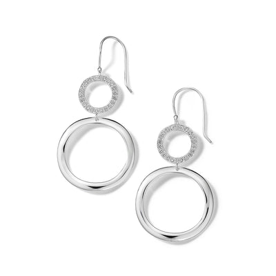 Ippolita Earrings in Silver containing Diamond SE2432DIA
