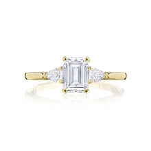 csv_image Tacori Engagement Ring in Yellow Gold containing Diamond 2668 EC 8X6 Y