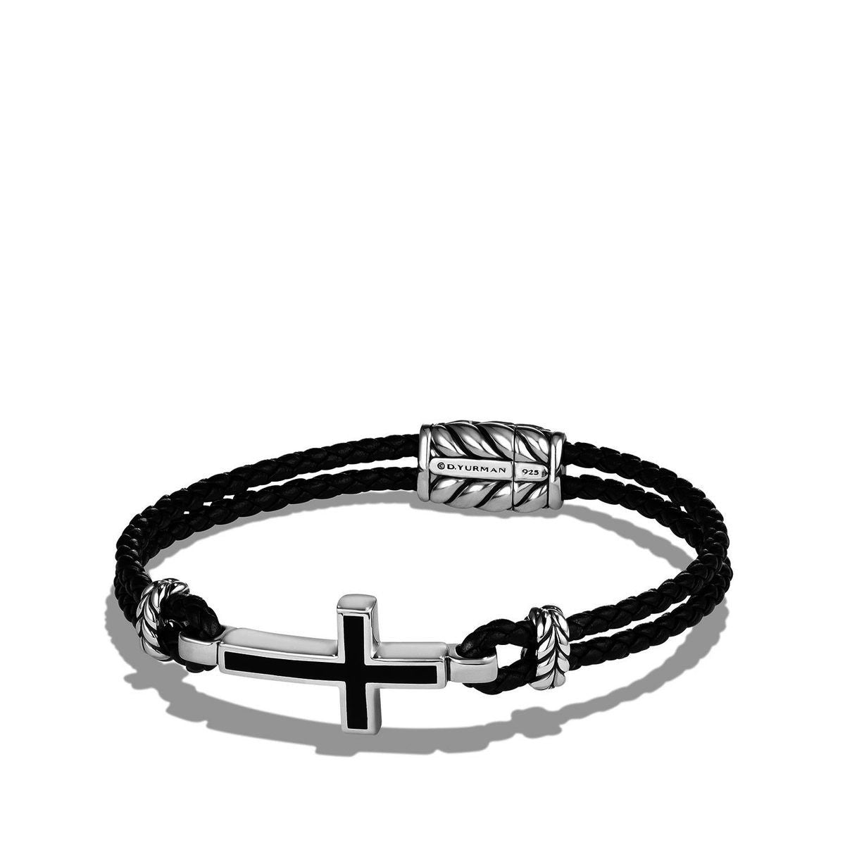 David Yurman Bracelets in Silver containing Black onyx B15787MSSBBOBKLEM