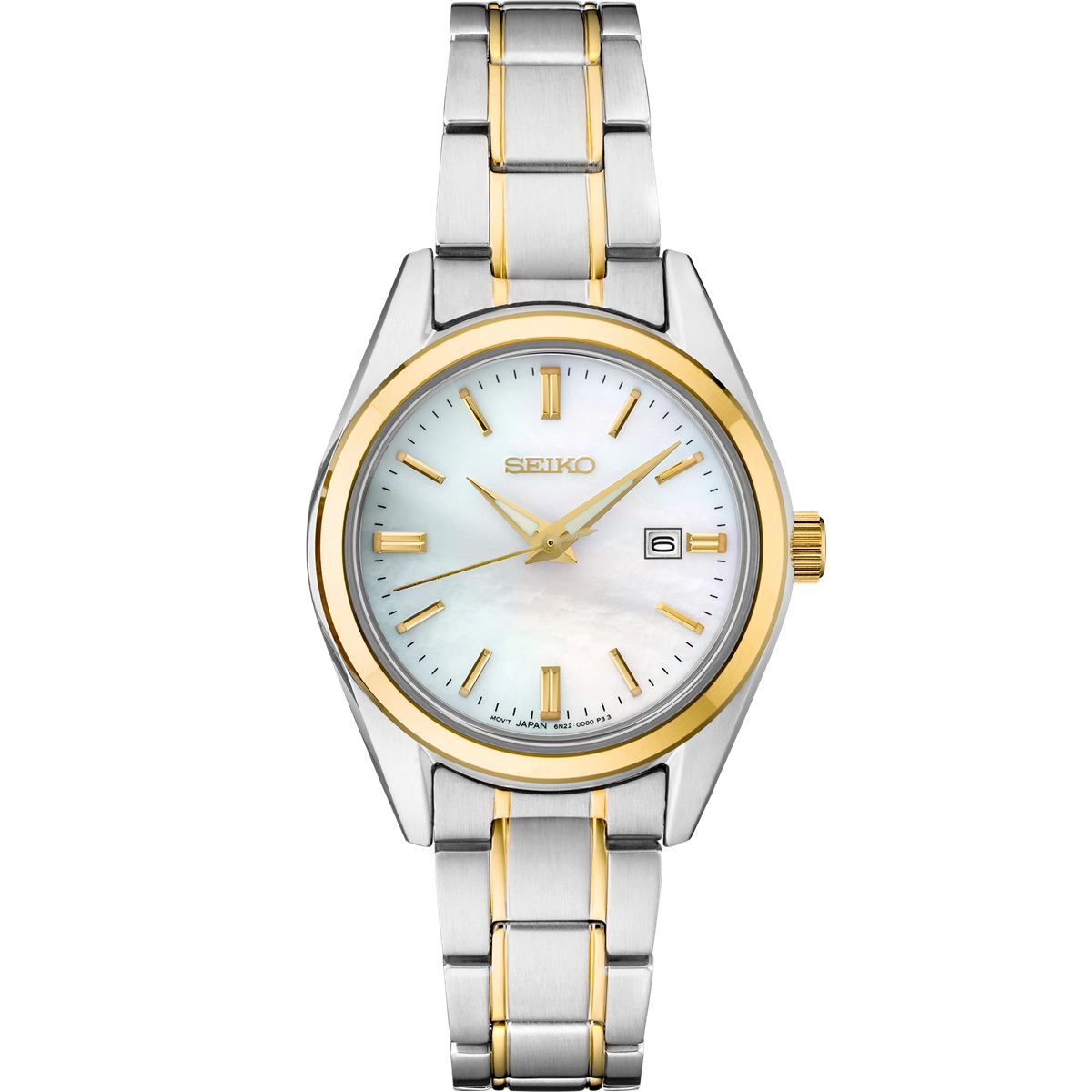 Seiko watch in Mixed Metals SUR636
