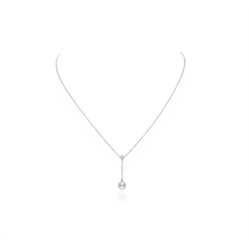 Mikimoto Necklaces in White Gold containing Multi-gemstone, Diamond, Pearl MPQ10088ADXW