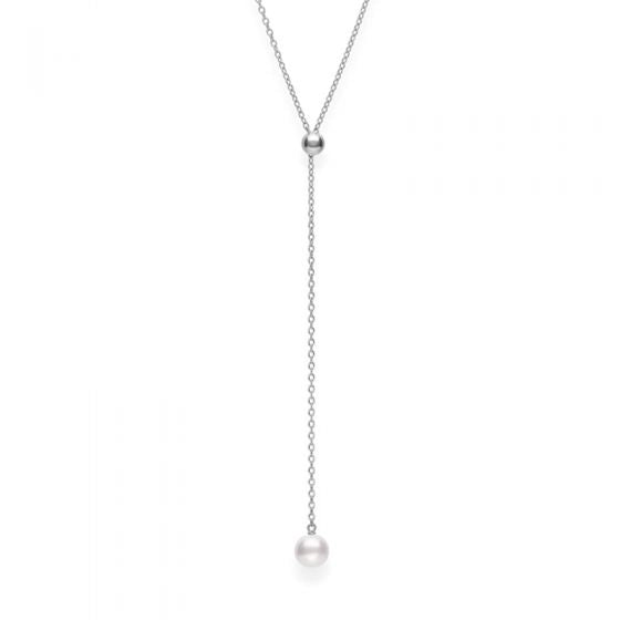 Mikimoto Necklaces in White Gold containing Pearl MPQ10102AXXW