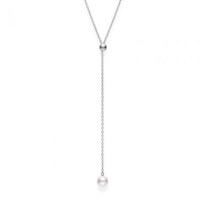 csv_image Mikimoto Necklace in White Gold containing Pearl MPQ10102AXXW