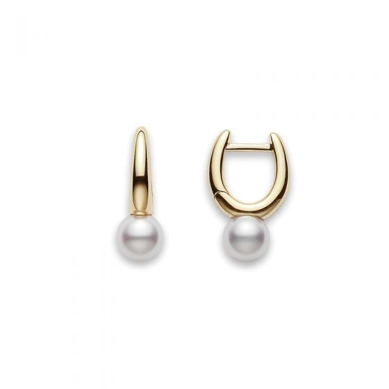 Mikimoto Earrings in Yellow Gold containing Pearl PEA946K