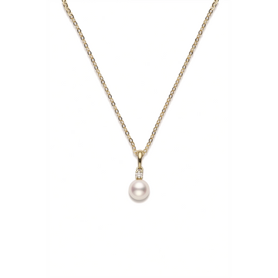 csv_image Mikimoto Necklace in Yellow Gold containing Multi-gemstone, Diamond, Pearl PPS702DK