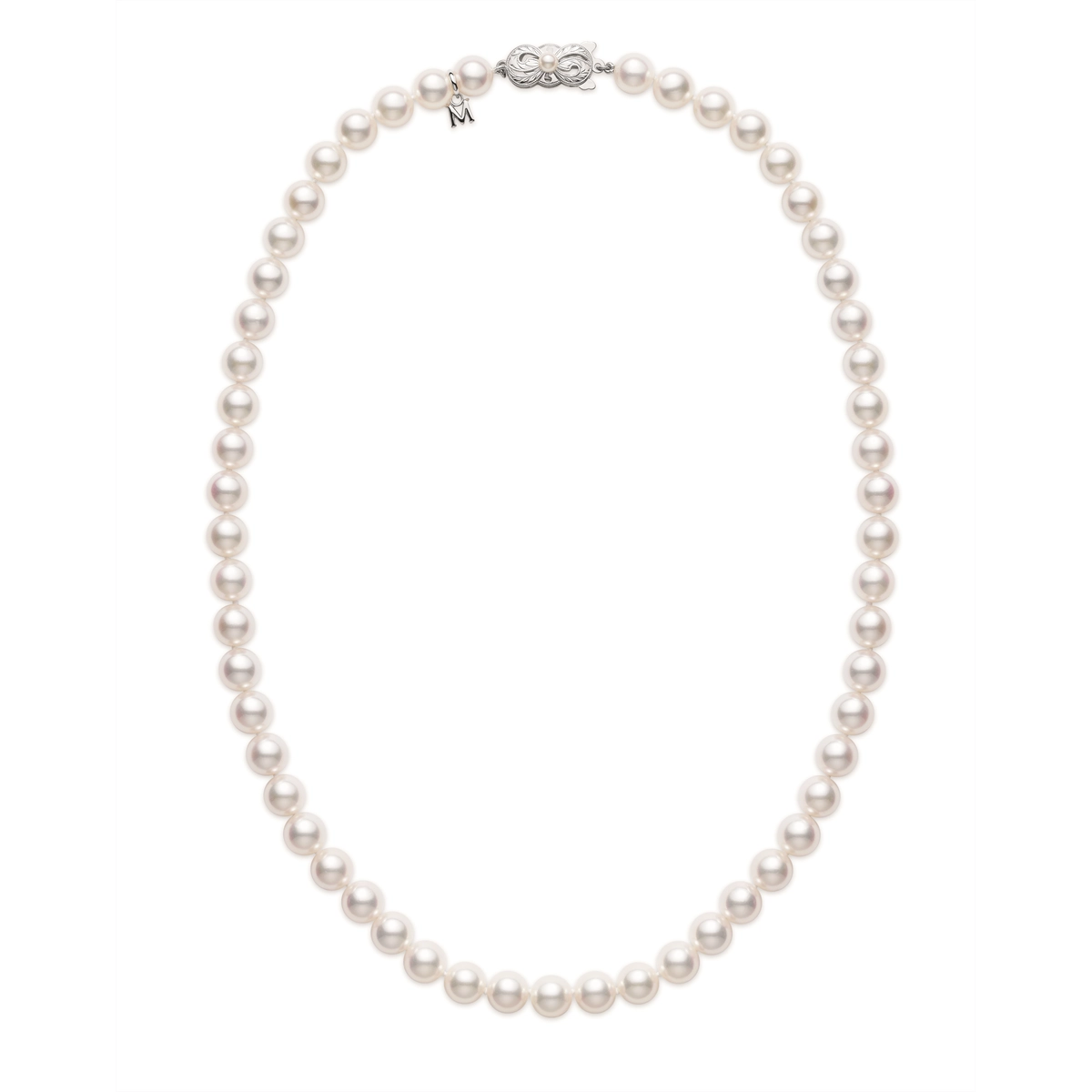 Mikimoto Necklaces in White Gold containing Pearl U70118W