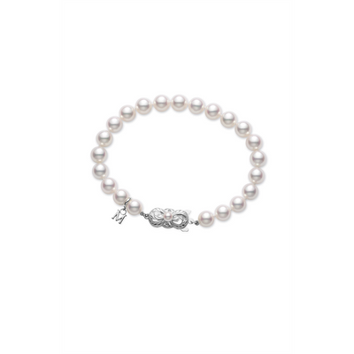 Mikimoto Bracelets in White Gold containing Pearl UD70107W
