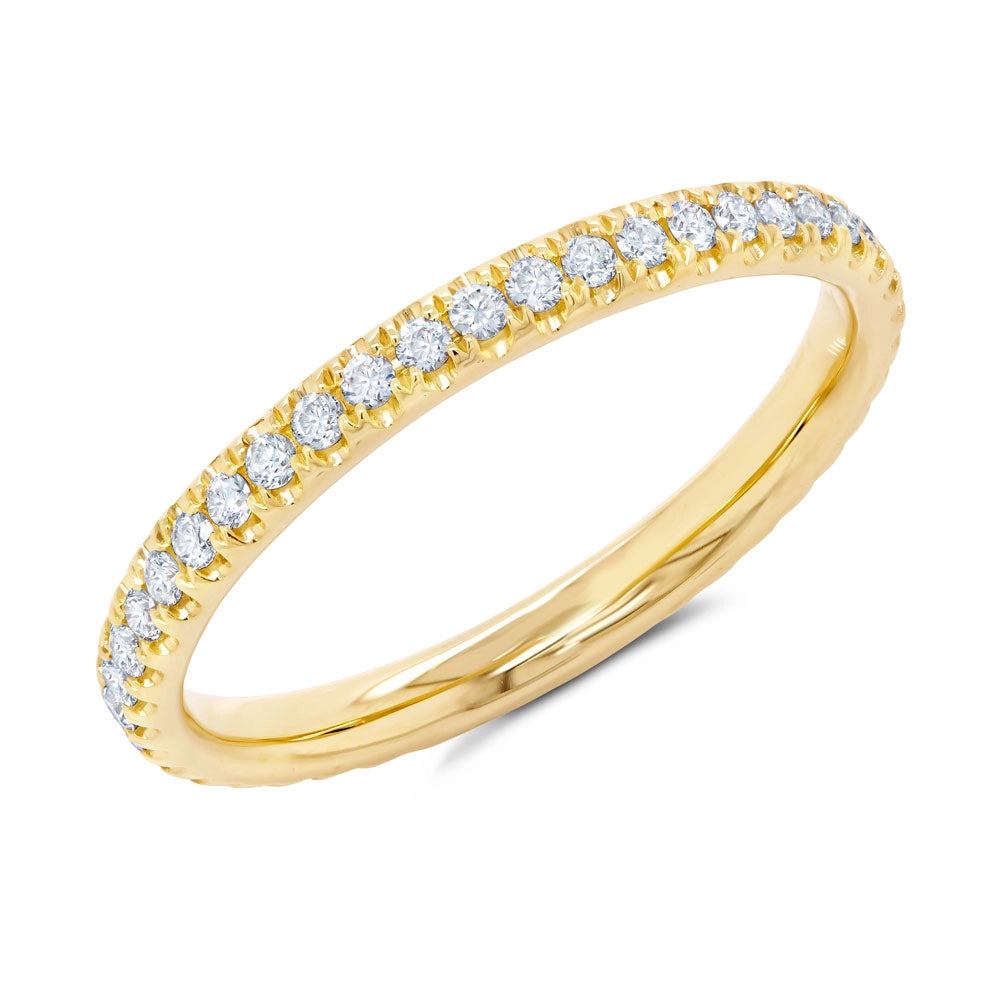 Wedding Bands Wedding Rings in Yellow Gold containing Diamond 402915