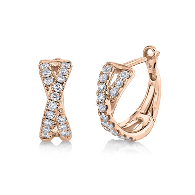 csv_image Earrings Earring in Rose Gold containing Diamond 402953