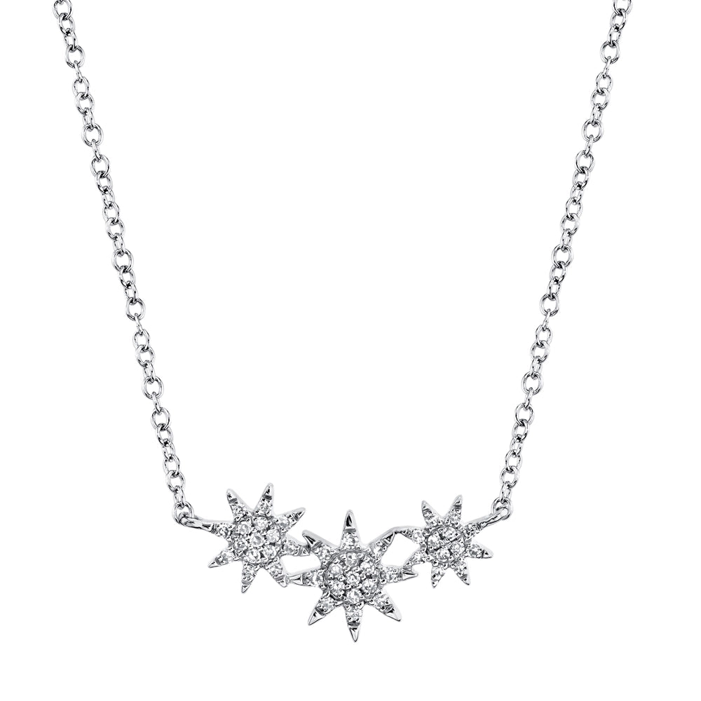 Necklaces Necklaces in White Gold containing Diamond 402979