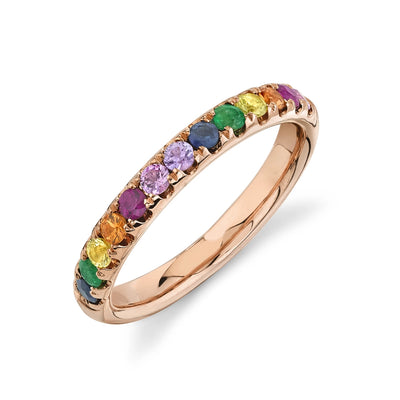 Rings Rings in Rose Gold containing Other, Multi-gemstone 403006