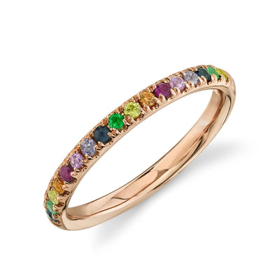 Rings Rings in Rose Gold containing Other, Multi-gemstone 403008