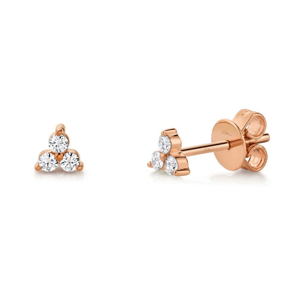 Earrings Earrings in Rose Gold containing Diamond 403087