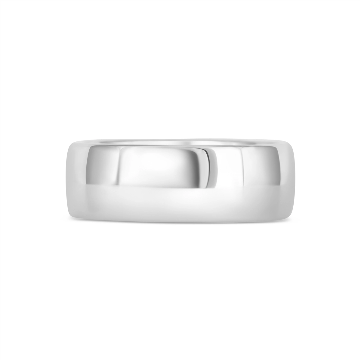 Wedding Bands Wedding Rings in White Gold V8-8-FW-10.5