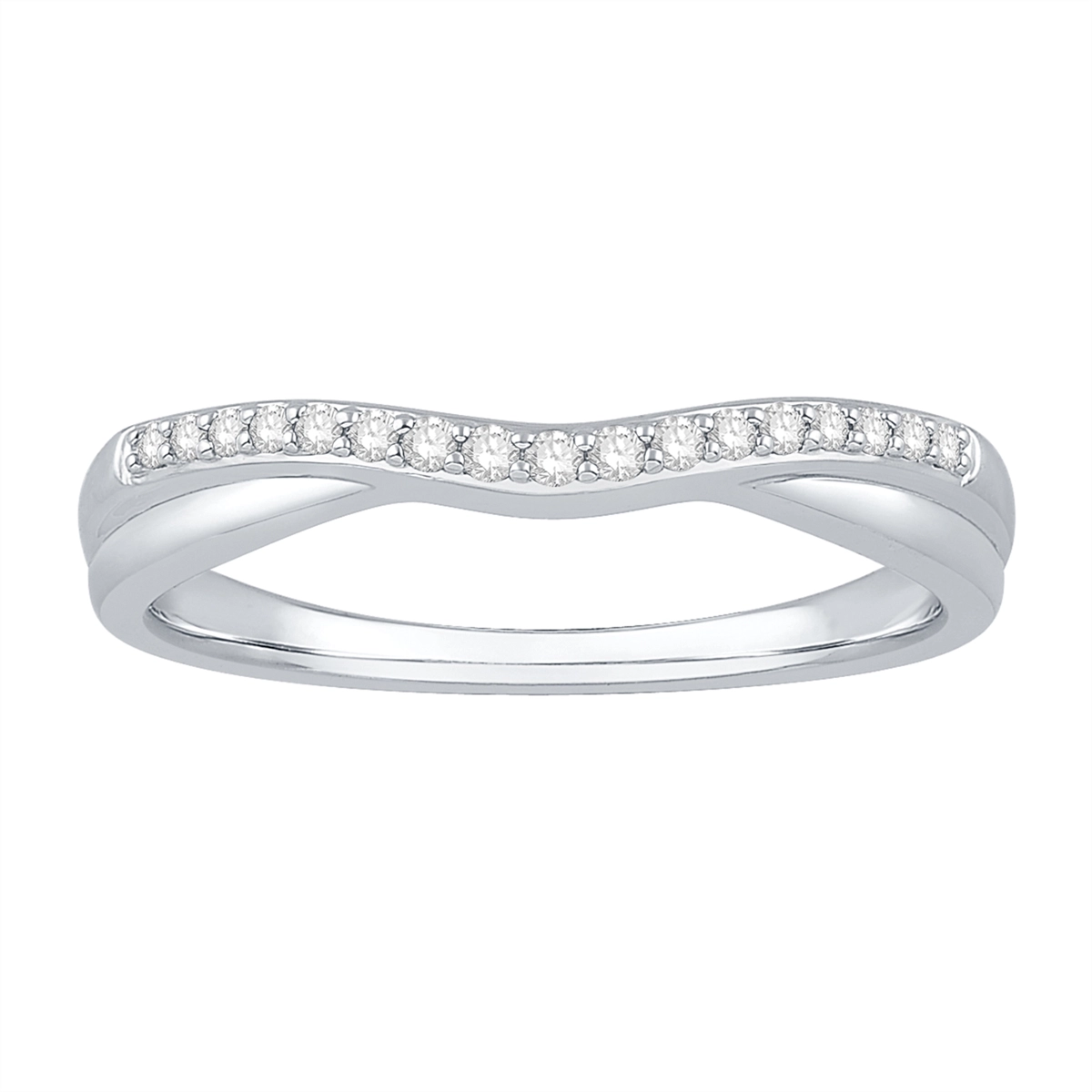 Wedding Bands Wedding Rings in White Gold containing Diamond 403512