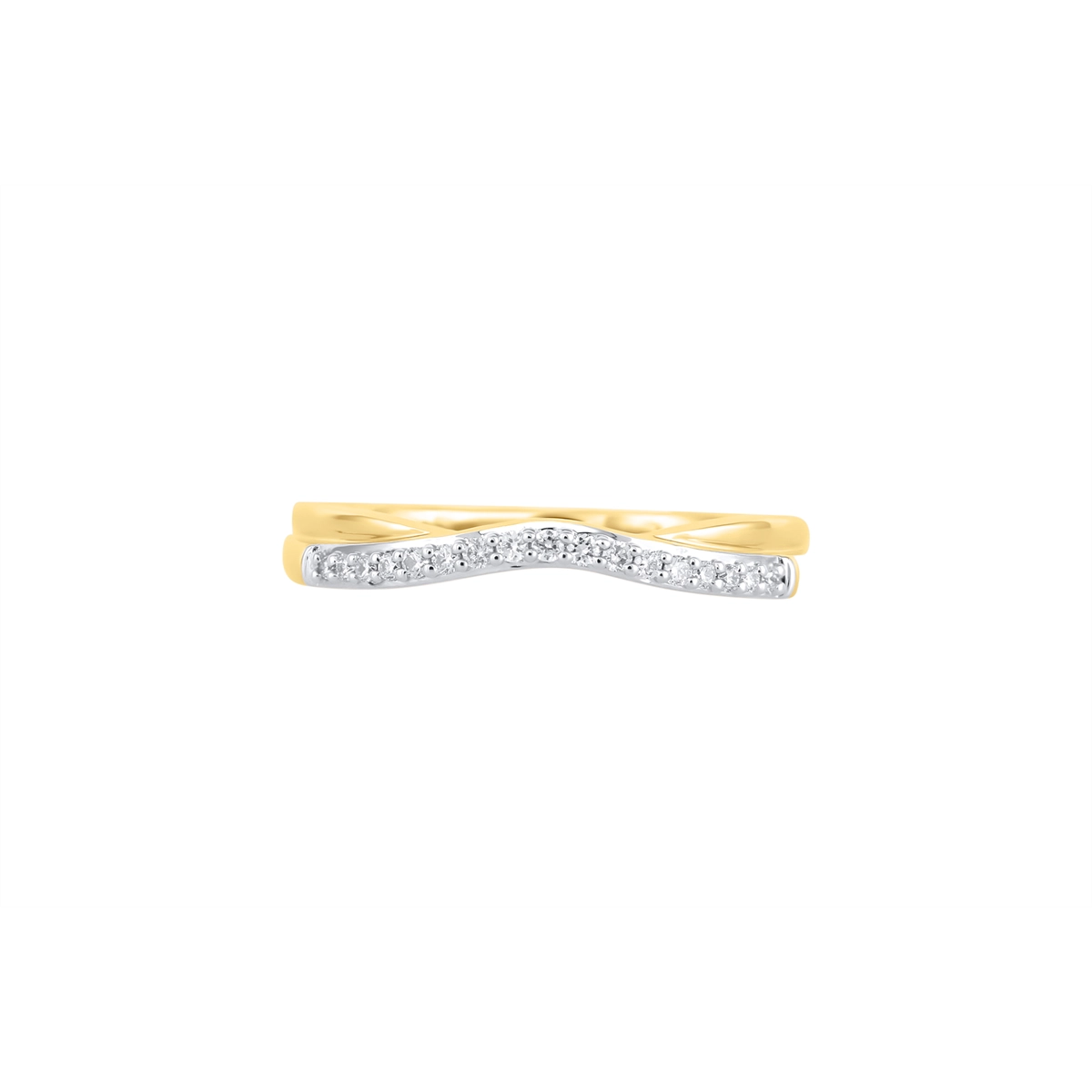 Wedding Bands Wedding Rings in Yellow Gold containing Diamond JW2360-RG14YR070