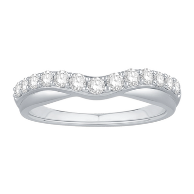 csv_image Wedding Bands Wedding Ring in White Gold containing Diamond 403515