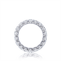 Tacori Wedding Rings in Platinum/Palladium containing Diamond HT 2638 6.5