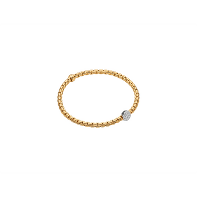FOPE Bracelets in Yellow Gold containing Diamond 73601BX_PB_G_XBX_00M