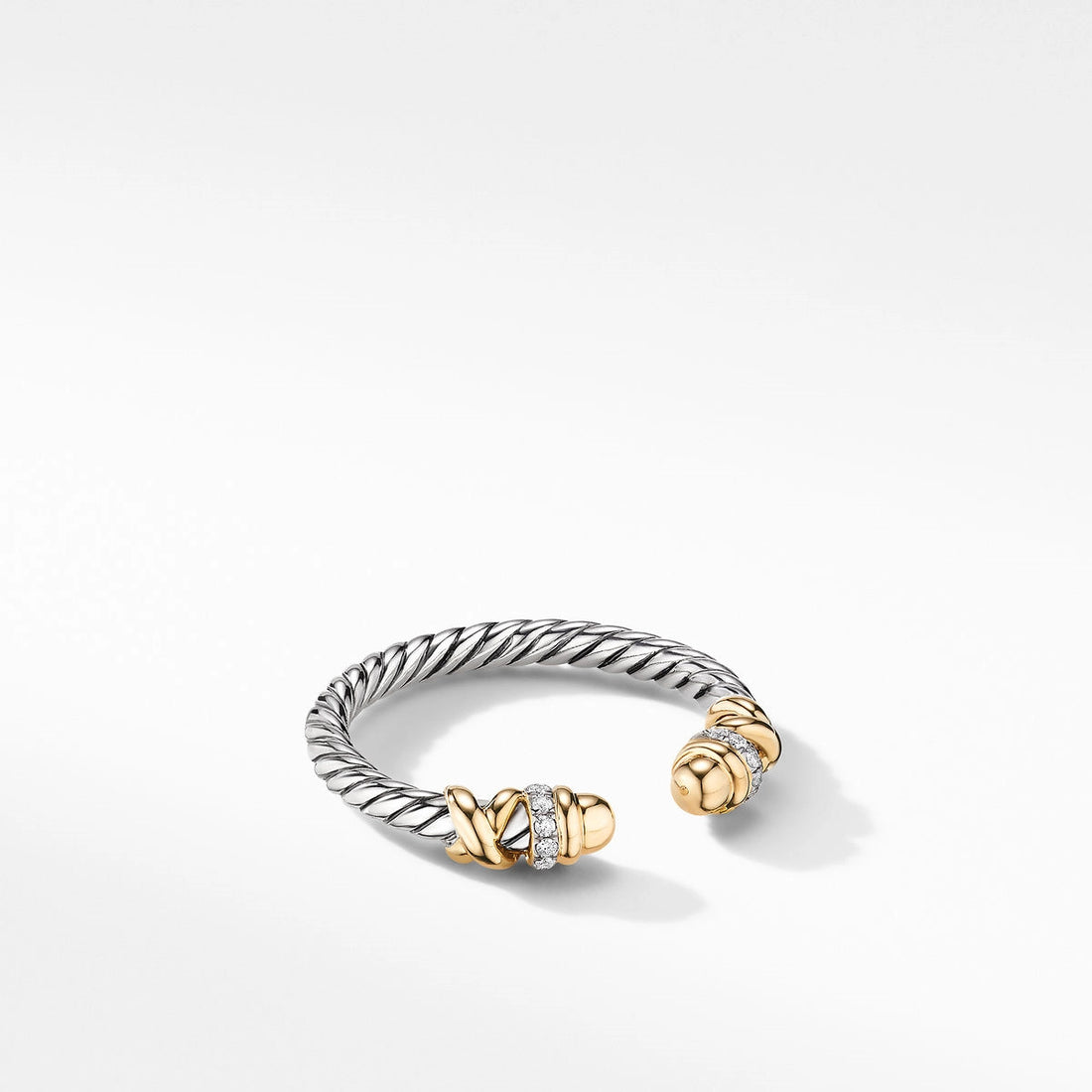 David Yurman Rings in Mixed Metals containing Diamond R16568DS8DGGDI6