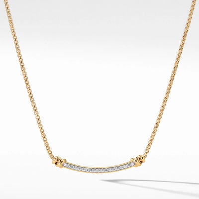 David Yurman Necklaces in Yellow Gold containing Diamond N16394D88ADI17