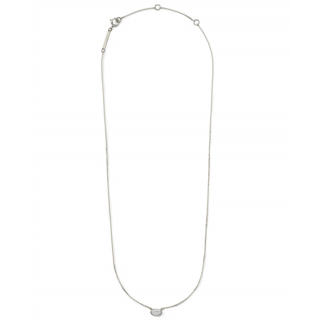 Kendra Scott Necklaces in White Gold containing Diamond 4217716063