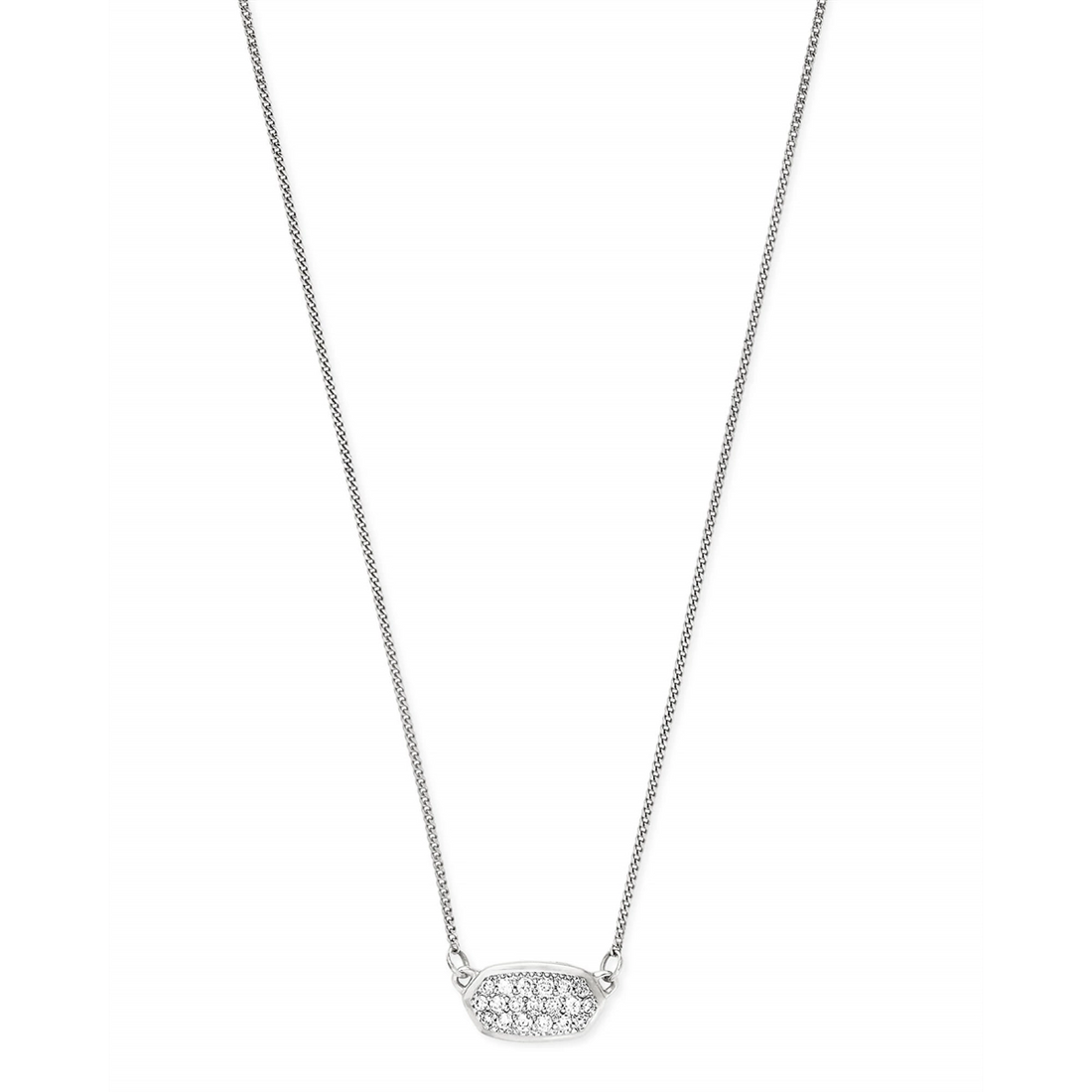 Kendra Scott Necklaces in White Gold containing Diamond 4217713765