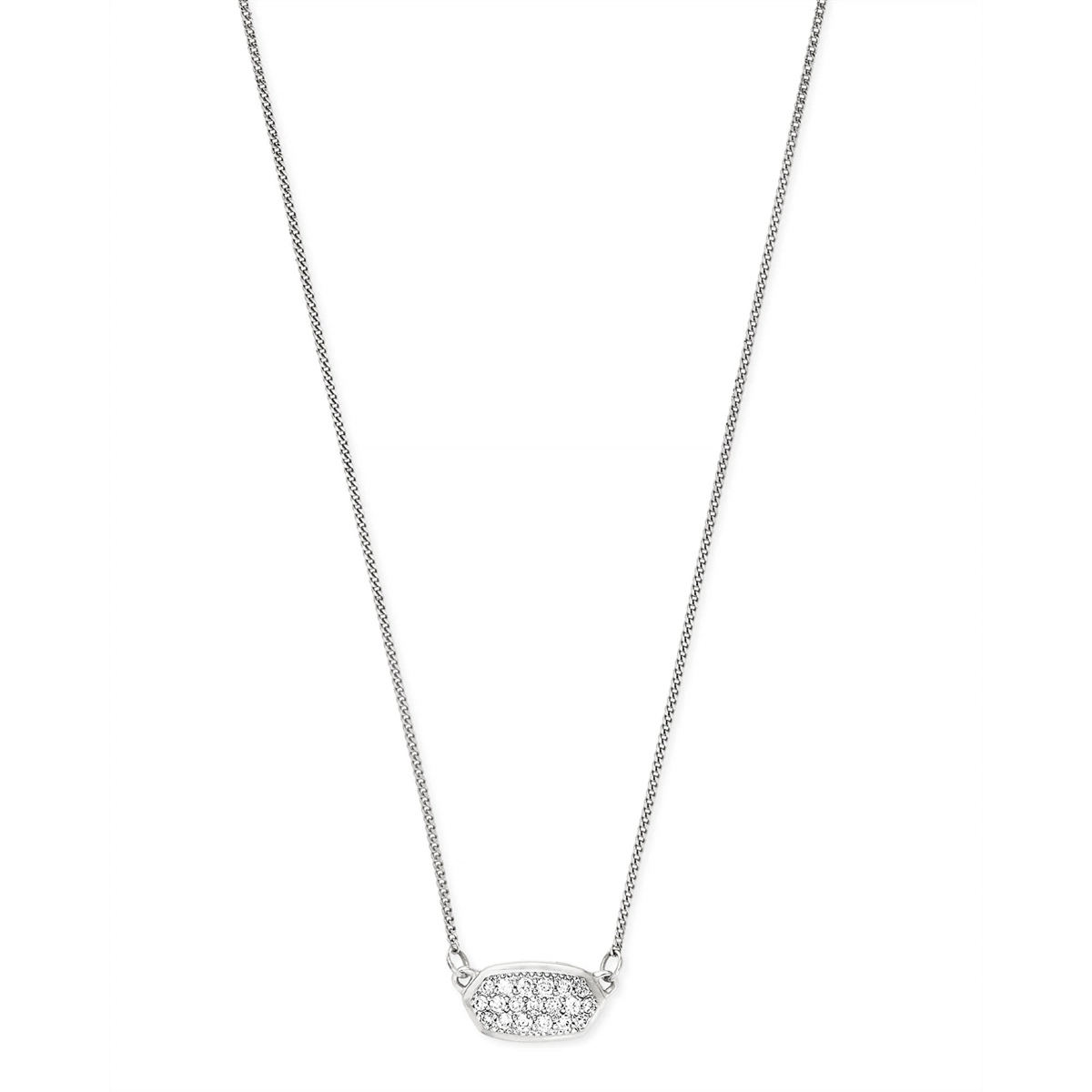 Kendra Scott Necklaces in White Gold containing Diamond 4217713765