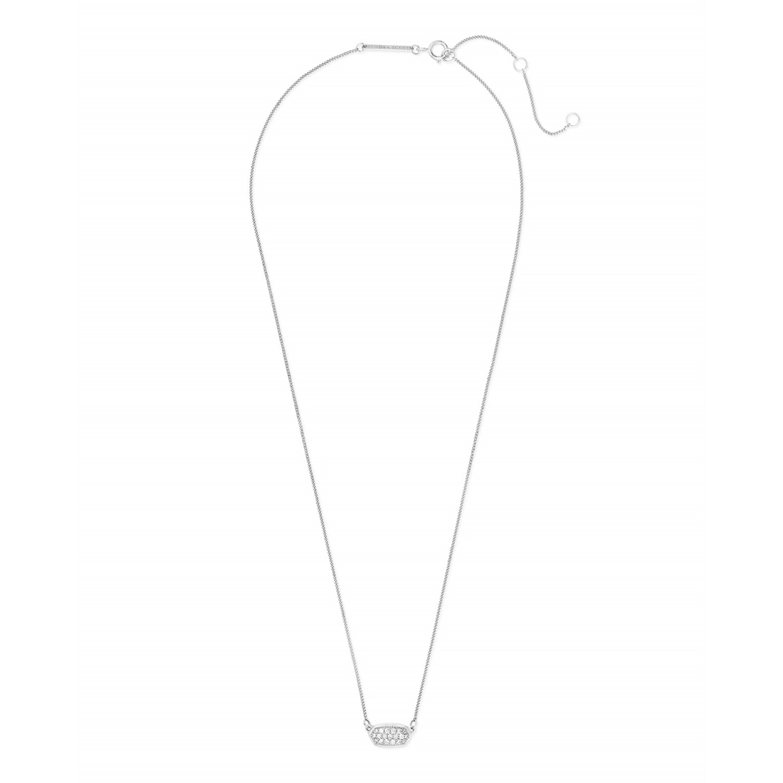 Kendra Scott Necklaces in White Gold containing Diamond 4217713765