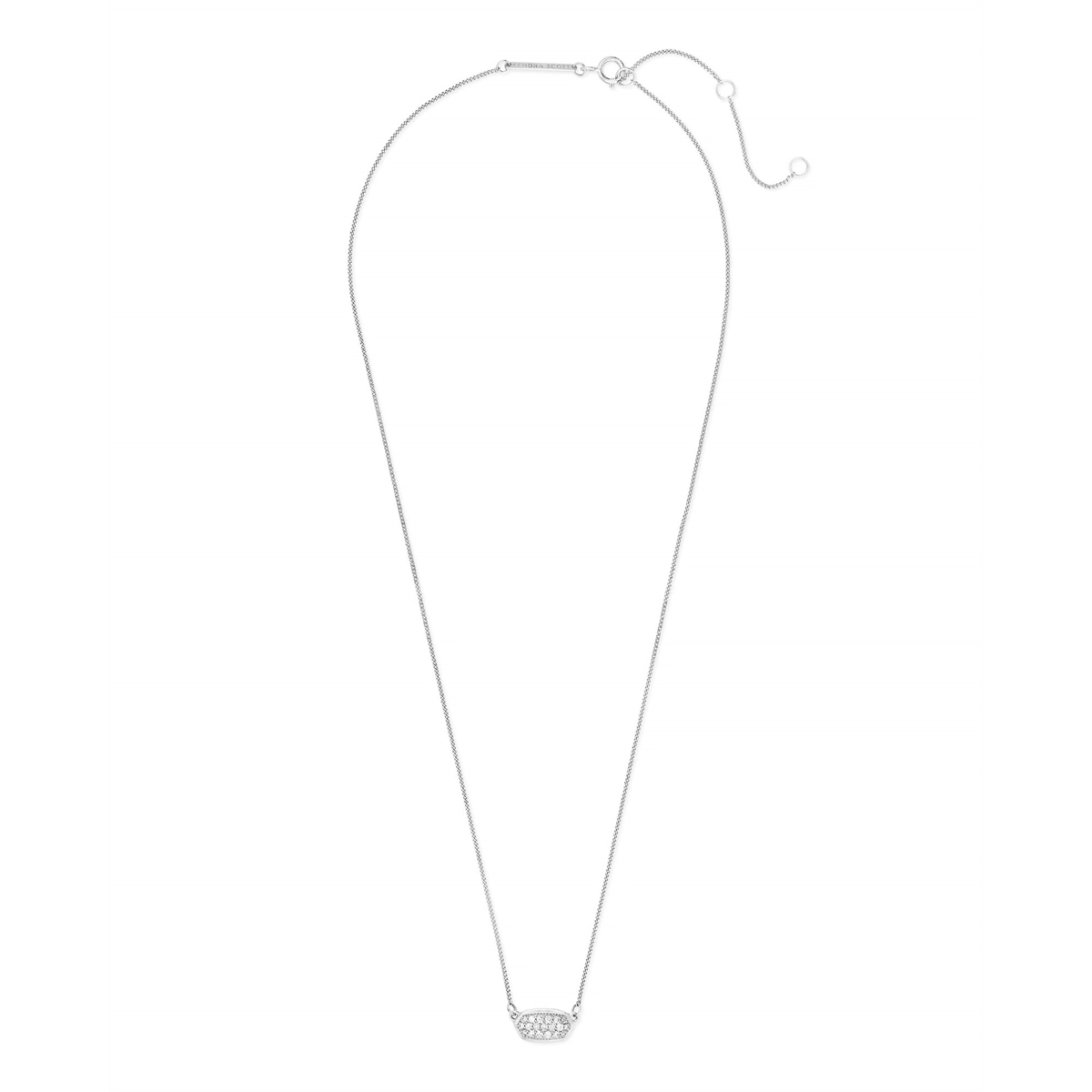 Kendra Scott Necklaces in White Gold containing Diamond 4217713765