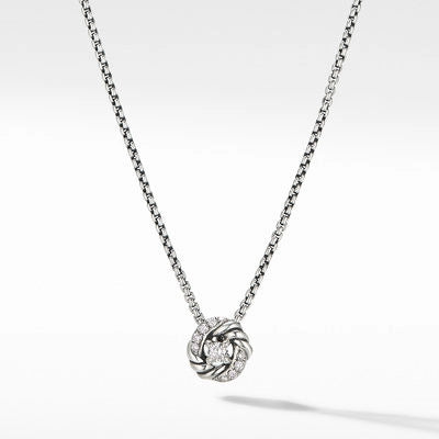 David Yurman Necklaces in Silver containing Diamond N16512DSSADI17
