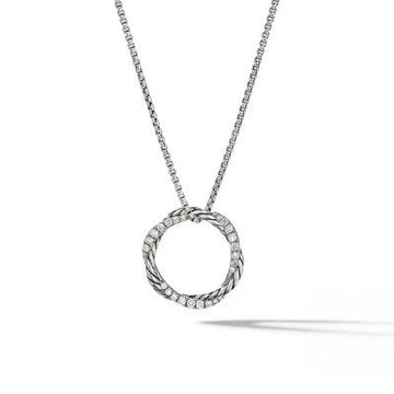 David Yurman Necklaces in Silver containing Diamond N16516DSSADI17