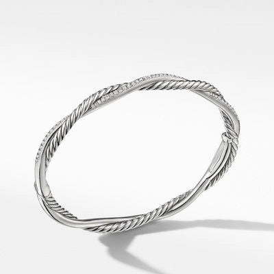 David Yurman Bracelets in Silver containing Diamond B16370DSSADIM