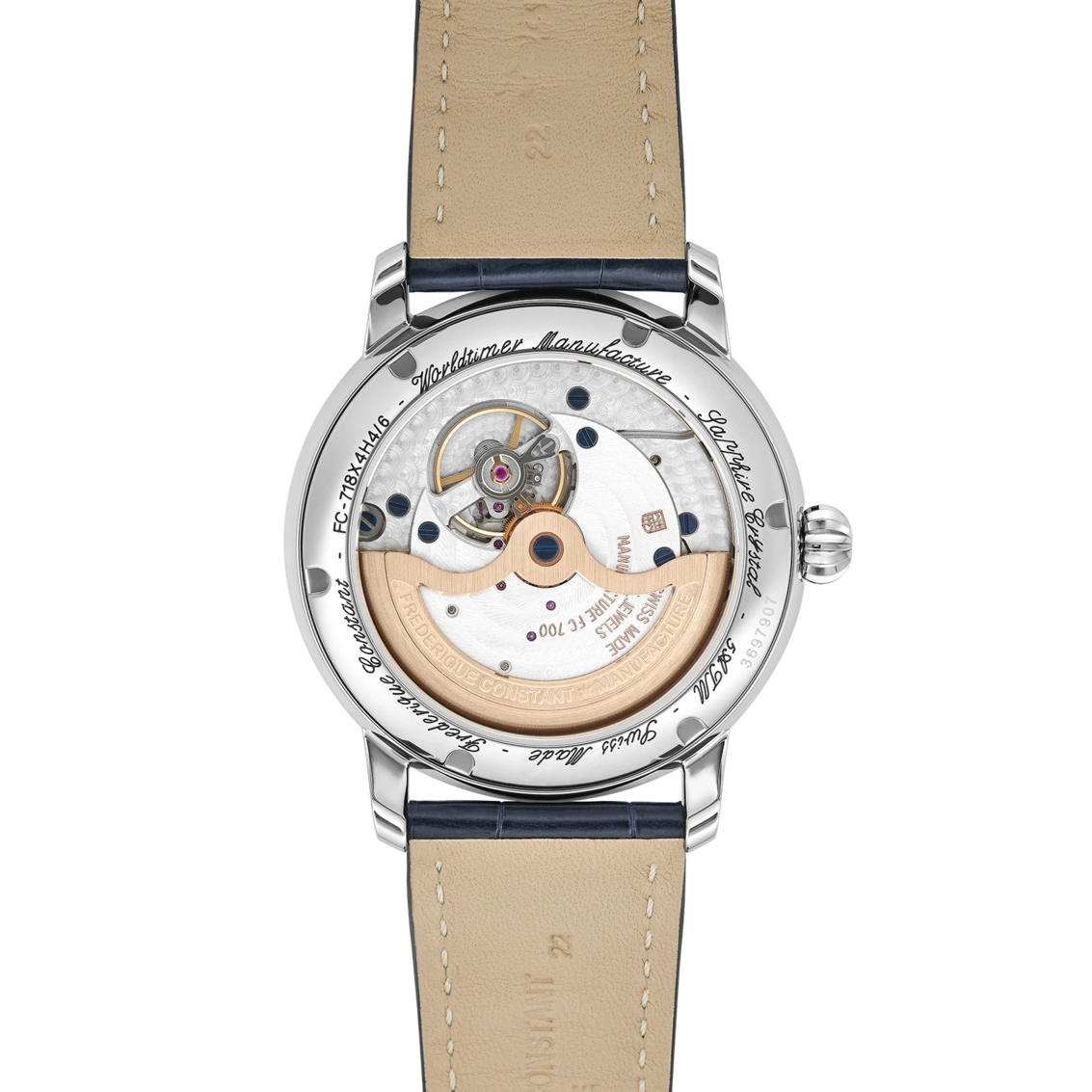 Frederique Constant watch in Alternative Metals FC-718NWM4H6