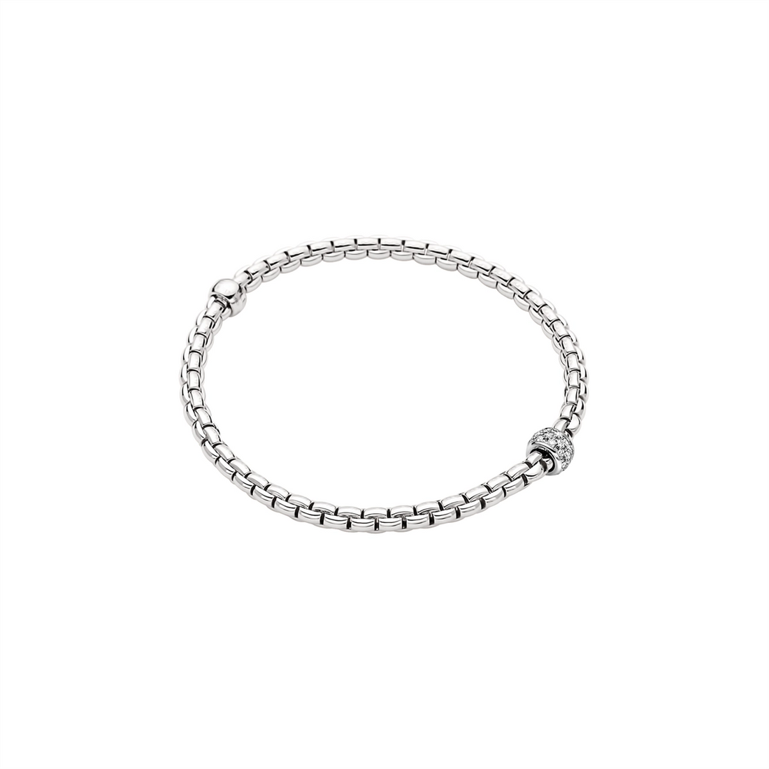 FOPE Bracelets in White Gold containing Diamond 73301BX_PB_B_XBX_00L