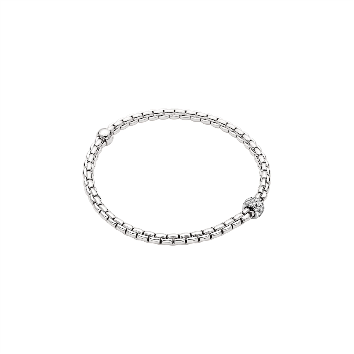 FOPE Bracelets in White Gold containing Diamond 73301BX_PB_B_XBX_00L