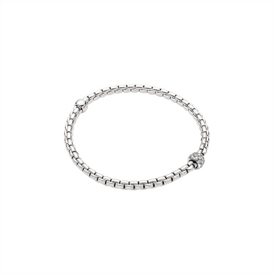 FOPE Bracelets in White Gold containing Diamond 73301BX_PB_B_XBX_00L
