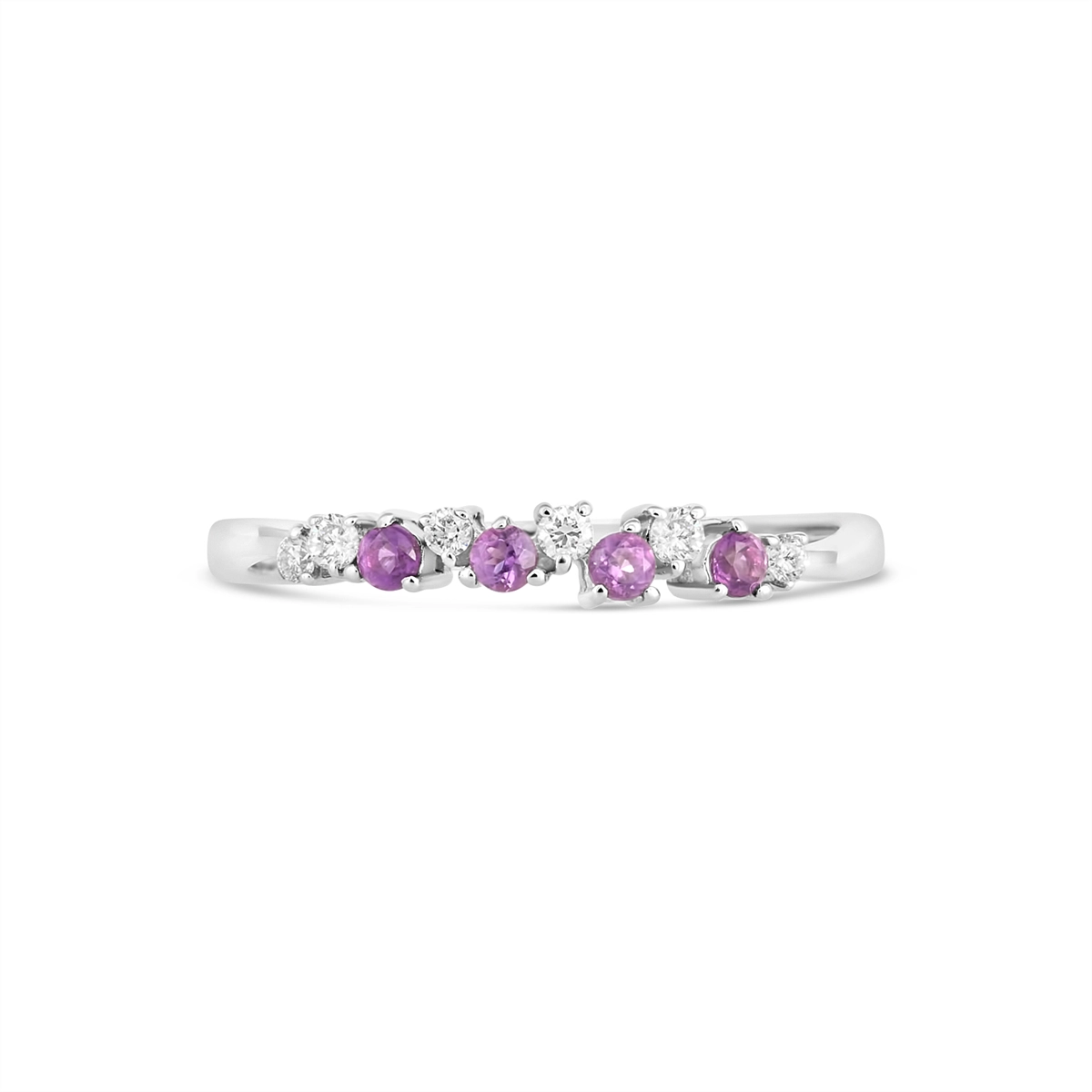 Wedding Bands Rings in White Gold containing Diamond 404609