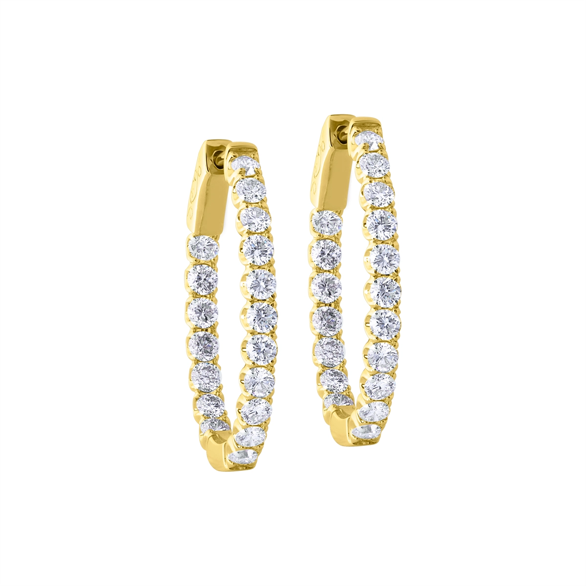 Earrings Earrings in Yellow Gold containing Diamond 404676