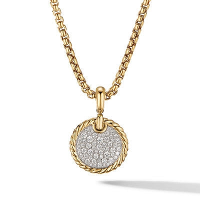 David Yurman Pendants in Yellow Gold containing Diamond D17095D88ADI