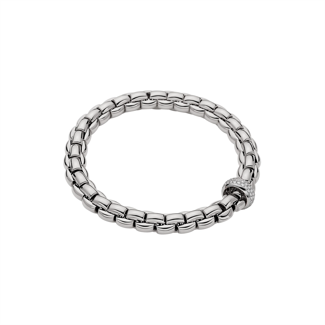 FOPE Bracelets in White Gold containing Diamond 60711BX_PB_B_XBX_00M