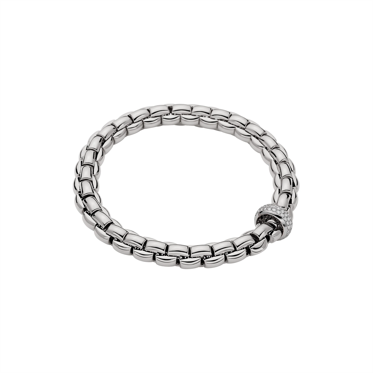 FOPE Bracelets in White Gold containing Diamond 60711BX_PB_B_XBX_00M
