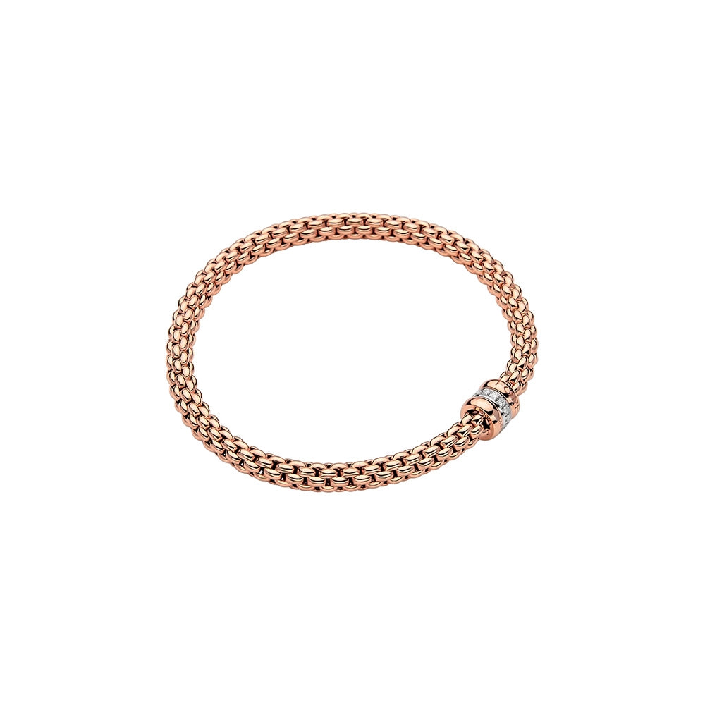 FOPE Bracelets in Mixed Metals containing Diamond 62106BX_BB_R_RBR_00M